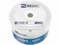 MyMedia DVD‑R 16x 4.7GB, 50er Pack Spindel, DVD Rohlinge beschreibbar, 16-fache