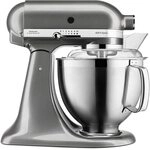 Kitchenaid 5KSM185PSEMS 4,8l K&uuml;chenmaschine, grau