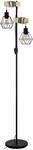 EGLO Stehlampe Townshend 5, 2 flammige Vintage Stehleuchte im Industrial Design,