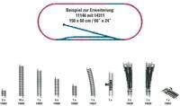 MiniTrix 14311 N Gleis Ergaenzungs-Set