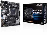 Asus Prime B450M-K II Mainboard Sockel AM4 (mATX, AMD Ryzen, DDR4-Speicher, M.2, SATA