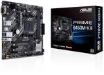 Asus Prime B450M-K II Mainboard Sockel AM4 (mATX, AMD Ryzen, DDR4-Speicher, M.2, SATA