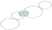 Trio Leuchten LED Deckenleuchte Rondo 622610431, Metall Wei&szlig; matt, inkl. 37 Watt