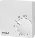 Eberle Raumregler Polarwei&szlig; (extra Flach, Temperaturregler von 5 - 30 Grad)