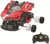 JAMARA 403115 - Ferrari FXX K EVO 1:18 2,4GHz Bausatz - Teile Werden gesteckt, kein