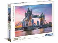 Clementoni 31816 Tower Bridge London – Puzzle 1500 Teile ab 9 Jahren, buntes