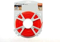 Stihl 9303341 M&auml;hf&auml;den f&uuml;nfeckig Rolle 2,4 mm 100 m