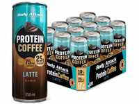 Body Attack Protein Coffee – Coffee Latte, 12 x 250ml (inkl. Pfand) - Protein