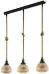EGLO Pendellampe Rampside, 3 flammige Vintage Pendelleuchte im Industrial Design,