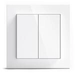 Senic Friends of Hue Smart Home Lichtschalter matt wei&szlig; | Kabelloser &...