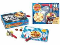 Melissa & Doug | Flip & Serve Pancake Set | Pretend Play | Play Food | 3+ | Gift for