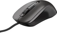Trust Carve Optische Maus mit Kabel, Kabelmaus mit USB-Anschluss, 3 Tasten und