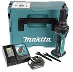 Makita DGD 800 RT1J Akku Geradschleifer 18V + 1x Akku 5,0Ah + Ladeger&auml;t +...