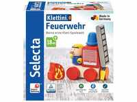 Selecta 62077 Klettini, Feuerwehr, Klett-Stapelspielzeug, 7 Teile, bunt