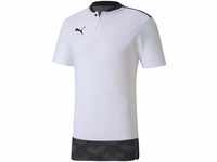 Puma Herren teamFINAL 21 Casuals Polo Poloshirt, White, XXL