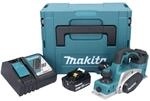 Makita DKP 180 RF1J Akku Hobel 18 V 82 mm + 1x Akku 3,0 Ah + Ladeger&auml;t + Makpac