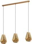 EGLO Pendelleuchte Chiavica 1, 3 flammige H&auml;ngelampe Industrial, Vintage, 