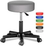 Casaria&reg; Rollhocker H&ouml;henverstellbar 10cm Polsterung 46-60 cm Sitzh&ouml;he 360&deg;