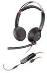 Poly Blackwire 5220 5200 Series Headset On-Ear kabelgebunden 3,5 mm Stecker...