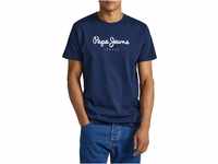 Pepe Jeans Herren Eggo Long T-Shirt, 595marineblau, S