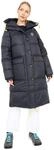 Fj&auml;llr&auml;ven Damen Expedition Long Down Parka, Black, XXS