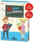 moses. 50 R&auml;tsel f&uuml;r den Schulstart, Kartenspiel ab 6 Jahren, Geschenk zur