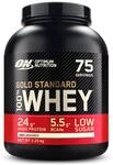 Optimum Nutrition Gold Standard 100% Whey, Proteinpulver, Geschmacksneutral, 2.25kg,