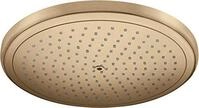 hansgrohe wassersparender Duschkopf Croma 280, Kopfbrause/Regendusche rund, 1