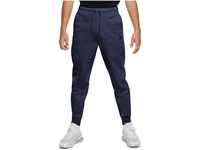 NIKE Men's Sportswear Tech Fleece Pants, Mitternachtsmarine/Schwarz, 2XL