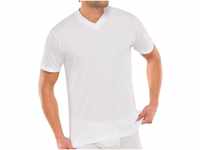 Schiesser Herren American T- Shirts mit V-Ausschnitt, 2er - Pack (XL / (7),...