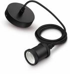 Philips myLiving H&auml;ngeleuchte Vintage Kordel, 1 x 40W, schwarz