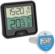 TFA Dostmann Digital Funk Poolthermometer Marbella, 30.3066.01, schwimmend, leicht