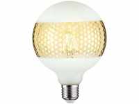 Paulmann 28770 LED Lampe G125 Globe 4,5W dimmbar Leuchtmittel Ringspiegel Gold