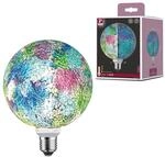 Paulmann 28749 LED Lampe Miracle Mosaic G125 Globe 5W dimmbar Leuchtmittel Multicolor
