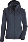 killtec Damen Strickfleecejacke mit Kapuze - KOW 135 WMN JCKT, dunkelnavy, 38,