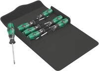 Wera 05105623001 Kraftform 300/7 Set 1 Schraubendrehersatz, 7-teilig
