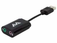 Antlion Audio USB Dual 3,5 mm Stereo Ausgang und Mikrofon-Eingangsadapter -