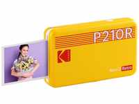 KODAK Mini 2 Retro 4PASS Mobiler Fotodrucker (5,3x8,6cm) - Gelb