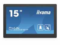 iiyama ProLite TW1523AS-B1P 39,5cm 15,6" LED-Monitor Full-HD 10 Punkt Multitouch