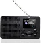 XORO DAB 142 Tragbares DAB+/UKW Radio, Bluetooth, 2,4 Zoll Farbdisplay | 10