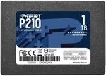 Patriot P210 Interne Solid State Drive 1TB SSD SATA 3 2,5 Zoll