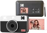 KODAK Mini Shot 2 Retro 4PASS 2-in-1 Sofortbildkamera und Fotodrucker (5,3x8,6cm) + 8