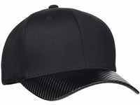 Flexfit Uni Baseball Cap, Black/Carbon, S/M