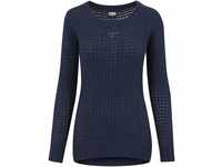 Urban Classics Damen Damen Long Wideneck Sweater, Blau (Navy 155), XL