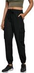 Urban Classics Ladies Viscose Twill Cargo Pants Black XS