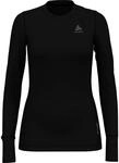 Odlo Damen Funktionsunterw&auml;sche Langarm Shirt 100% MERINO 200 GRAMM, black -...