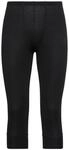 Odlo Thermohose f&uuml;r Herren Active Warm | Schwarz | Gr&ouml;&szlig;e L | 3/4-Hose als