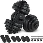 ArtSport Hanteln Set 30 kg &ndash; Hanteln mit Gewichten & 4 Sternverschl&uuml;ssen, 2