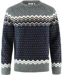 Fj&auml;llr&auml;ven Herren &Ouml;vik Knit Sweatshirt, Dark Navy, M