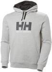 Helly Hansen Herren HH Logo Hoodie, Grau-Melange, 2XL